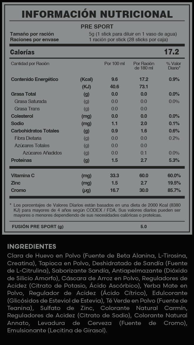 PRE SPORT