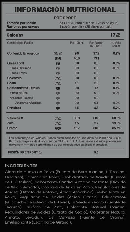 PRE SPORT